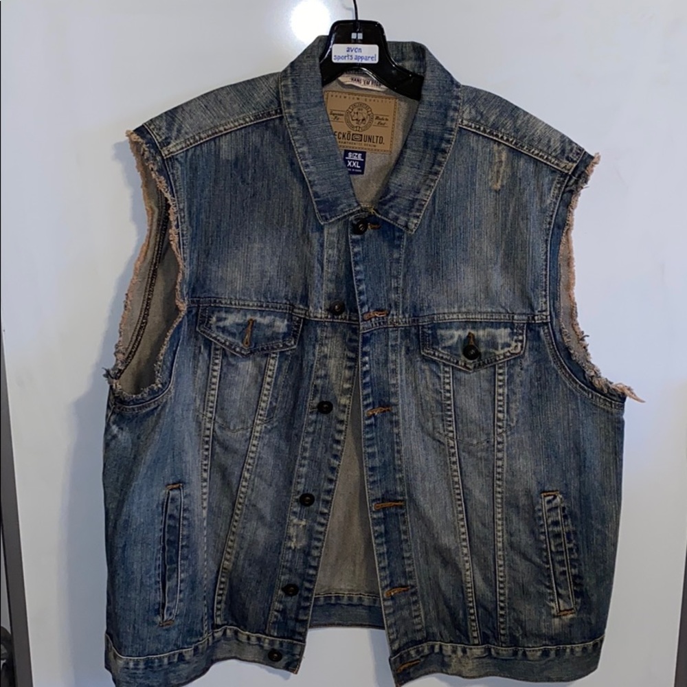 Ripped Jean Jacket